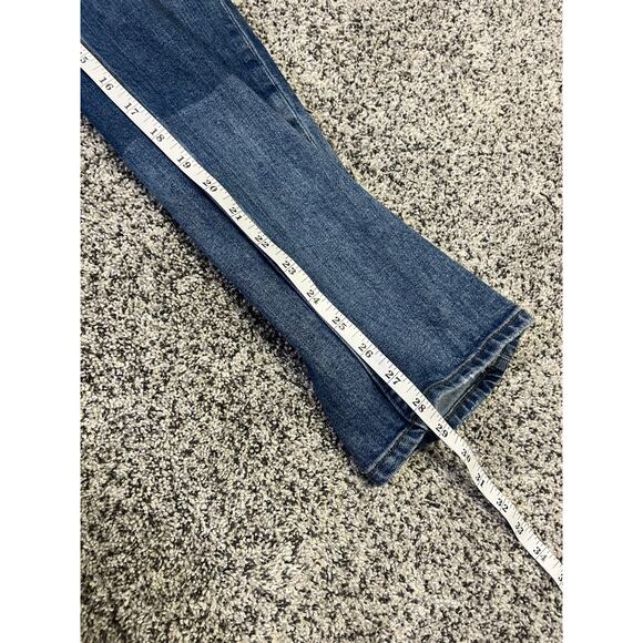 Ba&sh Colorblock Straight Leg Denim Jeans Women’s 3(L)Elevated Basic Capsule - Picture 6 of 12